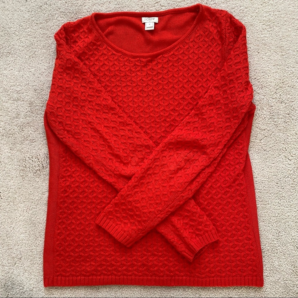 J.Crew Cable knit sweater